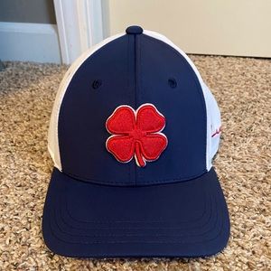 NWOT Black Clover Live Lucky Navy White Hat L/XL